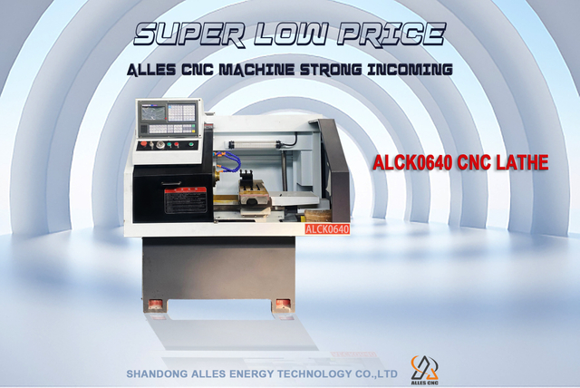 Torno CNC horizontal de precio súper bajo ALCK0640